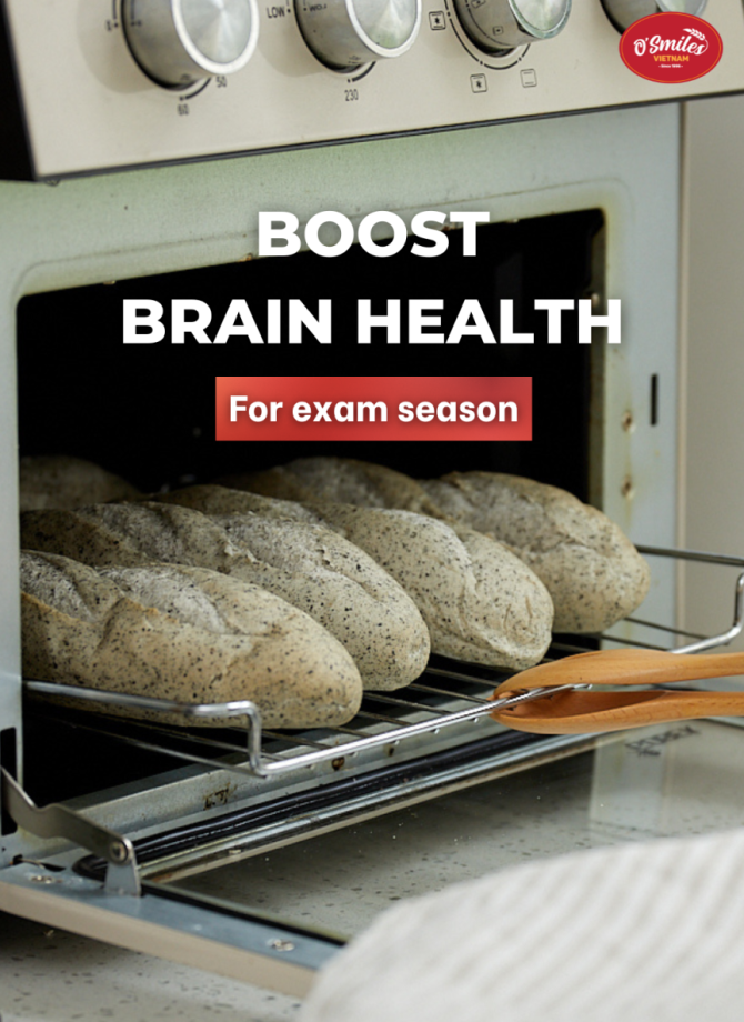 Natural brain food help student study for the exam