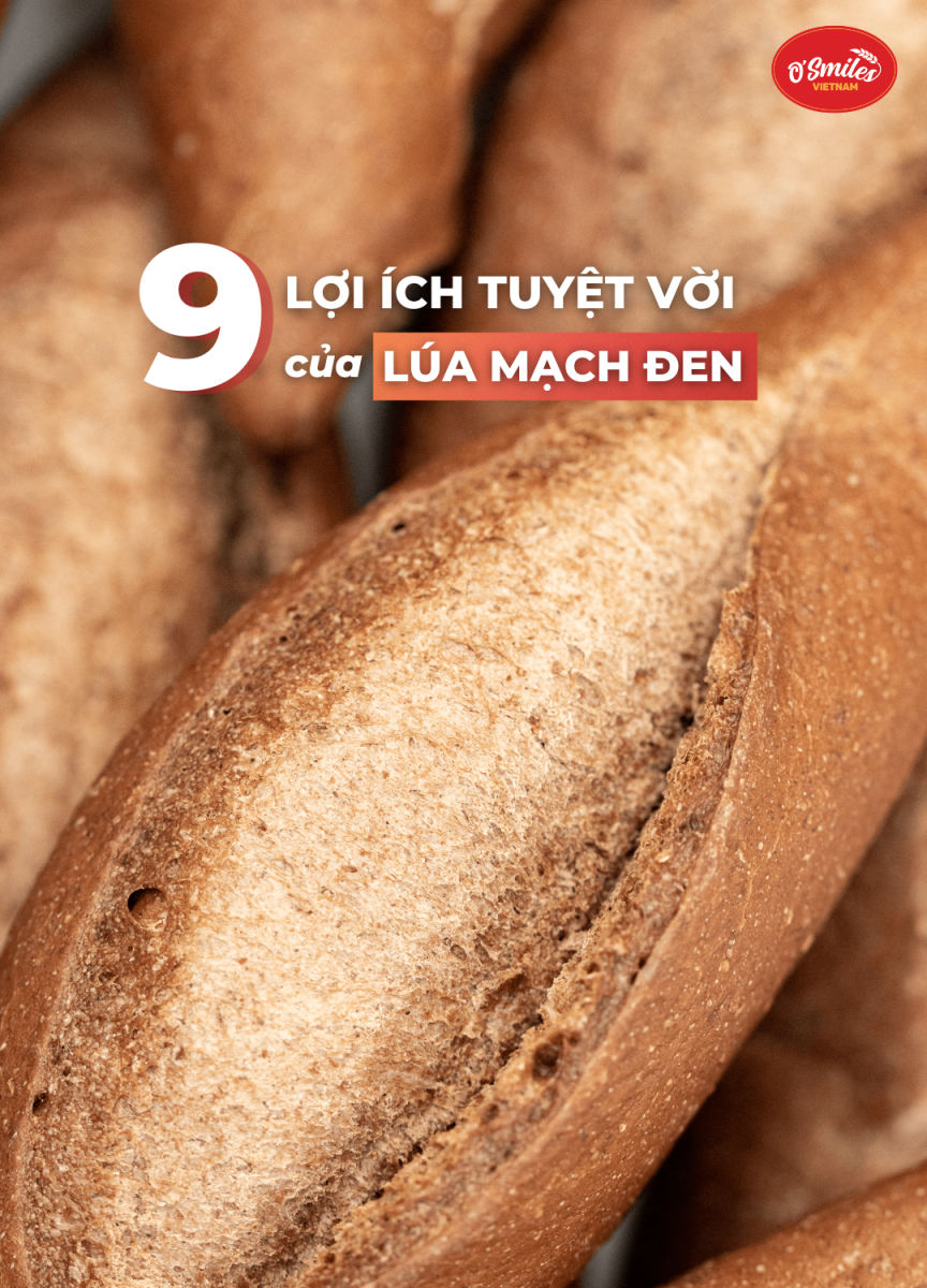 9 lợi ích tuyệt vời của lúa mạch đen