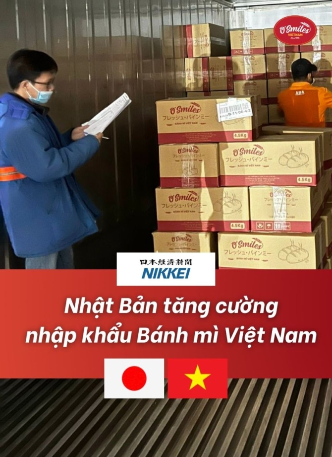 NHẬT BẢN TĂNG CƯỜNG NHẬT KHẨU BÁNH MÌ VIỆT NAM