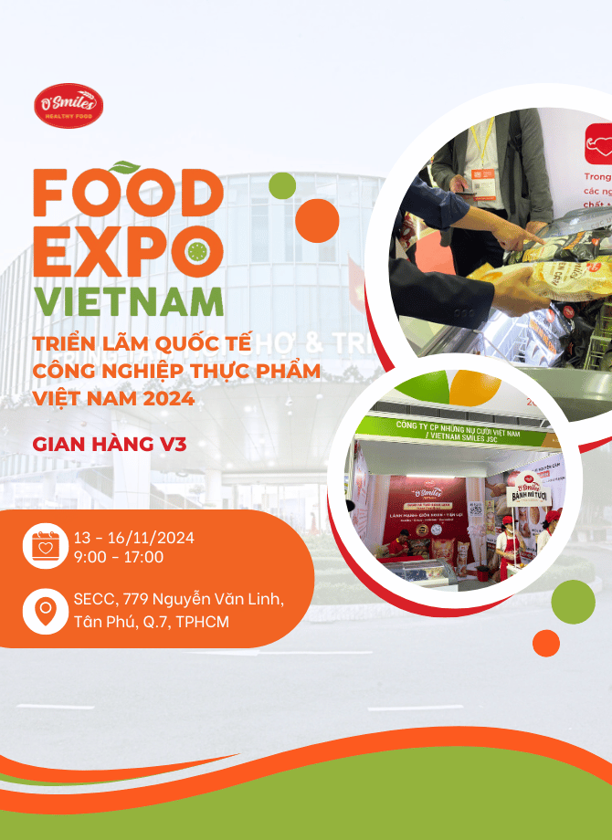 O’Smiles vinh dự tham gia Vietnam Foodexpo 2024