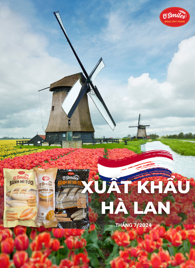 O’Smiles đưa bánh mì Việt tới xứ sở hoa Tulip