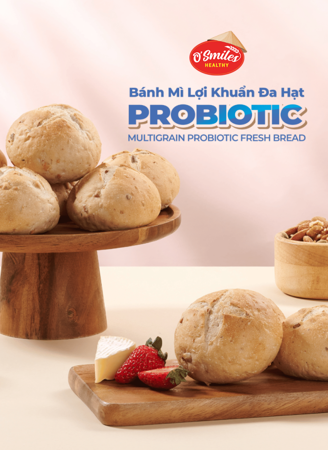 Bánh Mì Lợi Khuẩn Đa Hạt