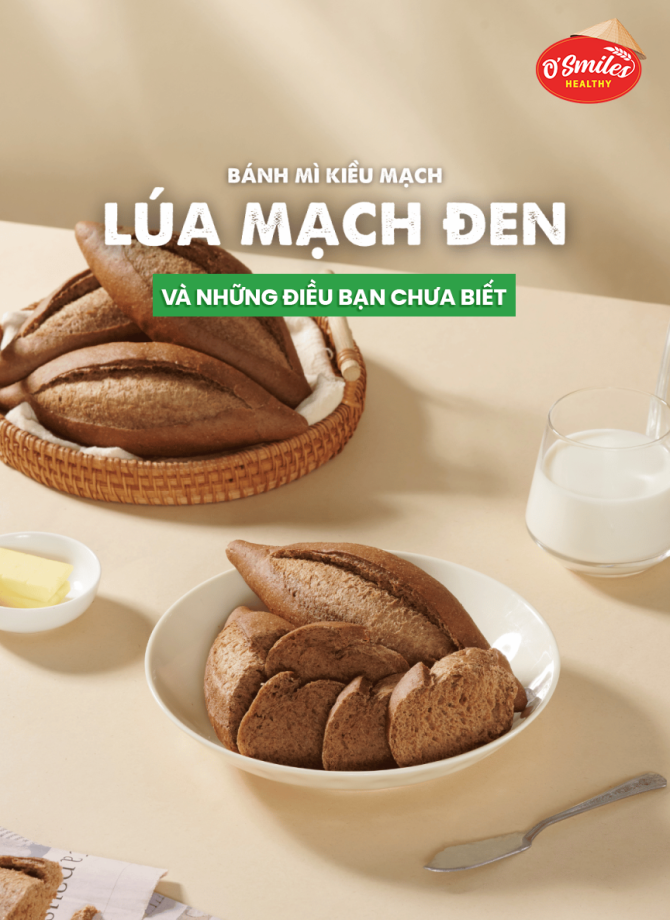 Bánh Mì Tươi Kiều Mạch & Lúa Mạch Đen