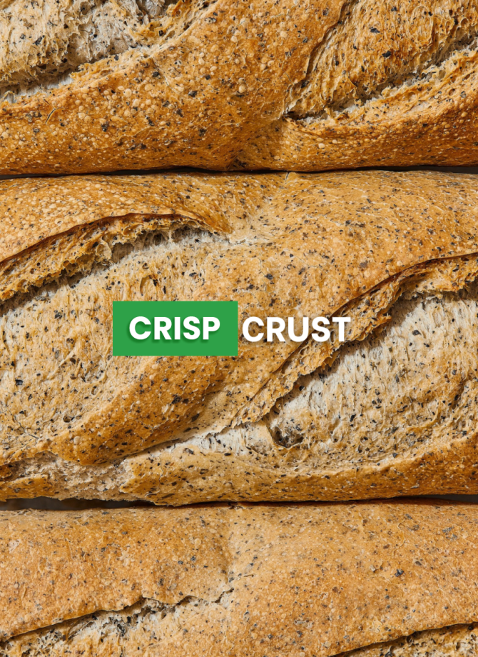 Bánh Mì Mè Đen<br> Black Sesame Banh Mi