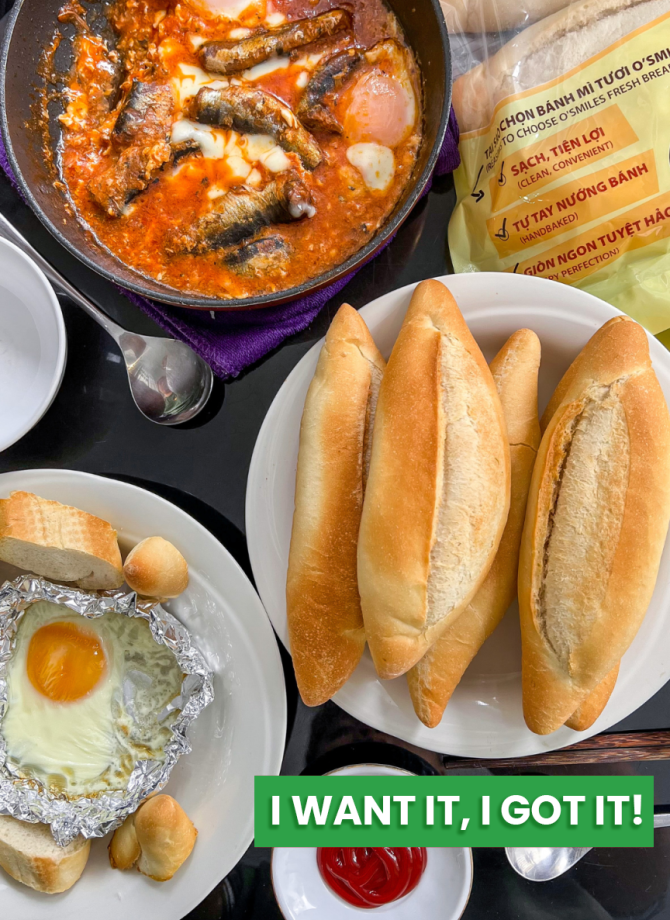 Bánh Mì Truyền Thống <br>Traditional Banh Mi