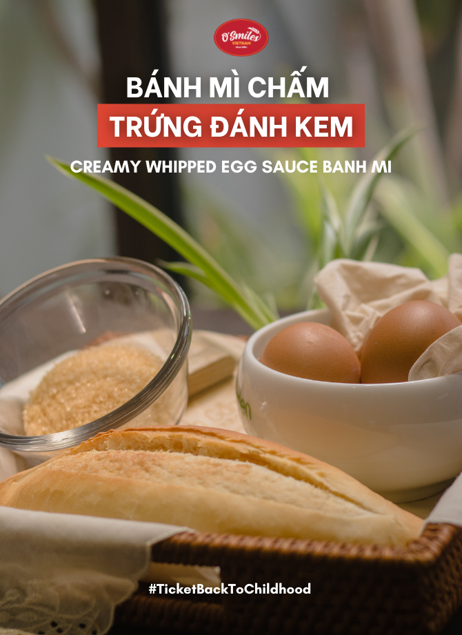 CREAMY WHIPPED EGG SAUCE BANH MI