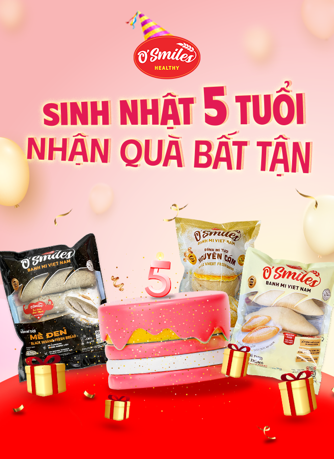 Đón sinh nhật 5 tuổi, nhận quà bất tận