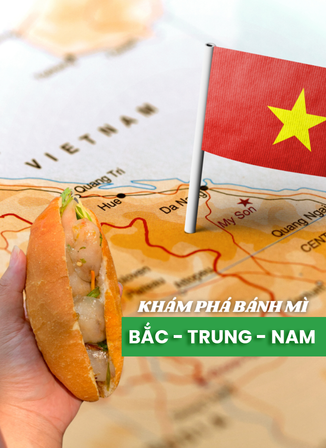 ĐẶC SẢN BÁNH MÌ TẠI CÁC VÙNG MIỀN