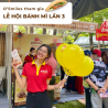 O’Smiles tại Lễ Hội Bánh Mì lần 3: Hành trình ẩm thực đáng nhớ