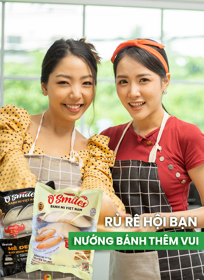 Rủ rê hội bạn, nướng bánh thêm vui