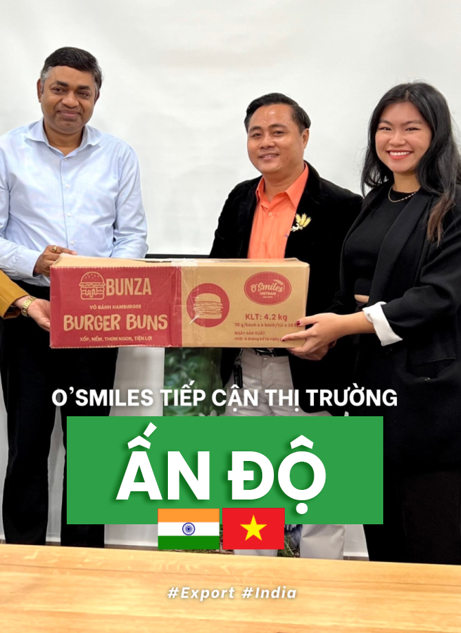 O'SMILES TIẾP CẬN THỊ TRƯỜNG ẤN ĐỘ