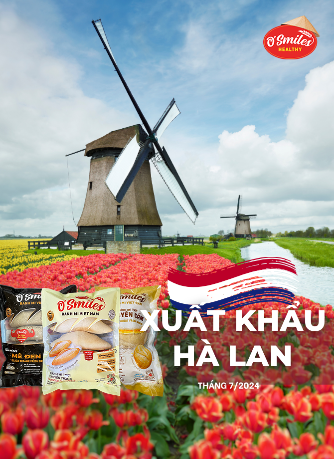 O’Smiles đưa bánh mì Việt tới xứ sở hoa Tulip