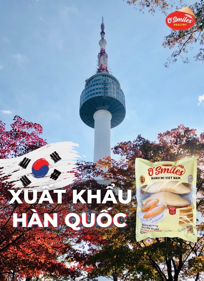 Bánh mì Việt Nam O’Smiles đặt chân đến xứ sở kim chi