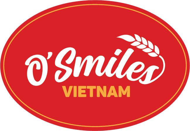Logo O'Smiles Vietnam Bánh Mì Đông Lạnh