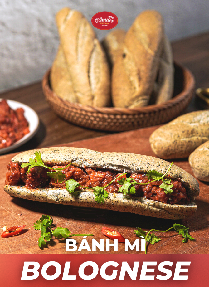 BÁNH MÌ MÈ ĐEN BOLOGNESE